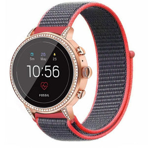 Nylon Strap, on a watch, 3/4 front view