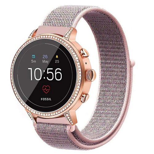 Nylon Strap, on a watch, 3/4 front view
