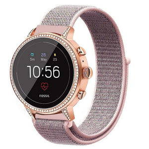 Fossil Gen 4 Venture (HR) Nylonarmband (Rosa)