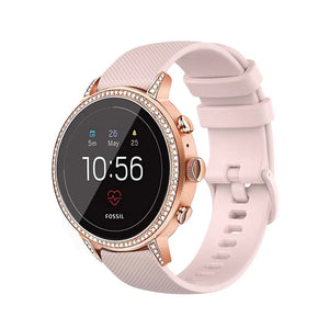 fossil-gen-5e-siliconen-bandje-roze