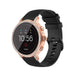 Fossil Gen 4 Venture (HR) Silikonarmband (Schwarz)