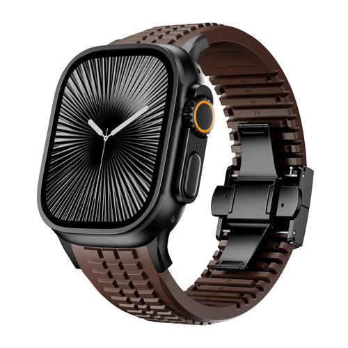 Apple Watch Ultra Premium Silicone Strap (Auburn)