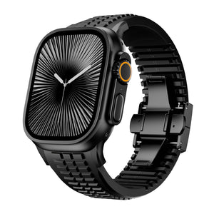 Apple Watch Ultra Premium Silicone Strap (Black)