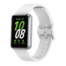 Samsung Galaxy Fit 3 Silikonarmband (Weiß)