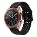 Samsung Galaxy Watch 3 41mm Silicone Strap Patterned (Black)