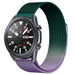 Samsung Galaxy Watch 3 45mm Milanese-Armband (Lila/Grün)