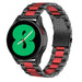 Samsung Galaxy Watch 4 40mm Steel Strap (Black/Red)