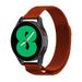 Samsung Galaxy Watch 4 44mm Milanese Strap (Red)
