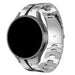 Samsung Galaxy Watch 4 Classic 46mm Stahl-eisen Armband (Silber/Schwarz)