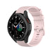 Samsung Galaxy Watch 4 Classic 46mm Luxus-Silikonarmband (Rosa)