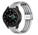 Samsung Galaxy Watch 4 Classic 42mm Edelstahl-Armband (Silber/Schwarz)