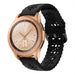 Samsung Galaxy Watch 42mm Silicone Strap Patterned (Black)