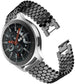 Samsung Galaxy Watch 46mm Stahl-Fischarmband (Schwarz)