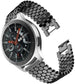 Samsung Galaxy Watch 46mm Stahl-Fischarmband (Schwarz)