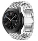 Samsung Galaxy Watch 46mm Drache Gliederarmband (Silber)