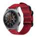 Samsung Galaxy Watch 46mm Nylonschnallenarmband (Rot)