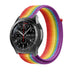 Samsung Galaxy Watch 46mm Nylonarmband (Regenbogen)
