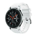 Samsung Galaxy Watch 46mm Silikonarmband (Weiß)