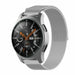 Samsung Galaxy Watch 46mm Milanese-Armband (Silber)