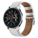 Samsung Galaxy Watch 46mm Leather Strap (White)