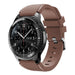 Samsung Gear S3 Classic / Frontier Silikonarmband (Kaffee Braun)