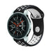 Samsung Galaxy Watch 46mm Sportarmband (Schwarz/Weiß)