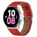 Samsung Galaxy Watch 5 44mm Leather Strap (Red)