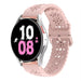 Samsung Galaxy Watch 5 44mm Silicone Strap Patterned (Pink)