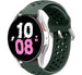 Samsung Galaxy Watch 5 - 44mm Silikonarmband mit Löchern (Armeegrün)