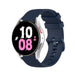 Samsung Galaxy Watch 5 - 44mm Luxus-Silikonarmband (Dunkelblau)