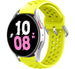Samsung Galaxy Watch 5 - 44mm Silikonarmband mit Löchern (Gelb)