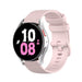 Samsung Galaxy Watch 5 - 44mm Luxus-Silikonarmband (Rosa)