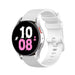 Samsung Galaxy Watch 5 - 44mm Luxus-Silikonarmband (Weiß)