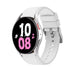 Samsung Galaxy Watch 5 44mm Silicone Strap Perfect Fit (White)