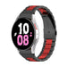 Samsung Galaxy Watch 5 - 44mm Stahlgliederband (Schwarz/Rot)