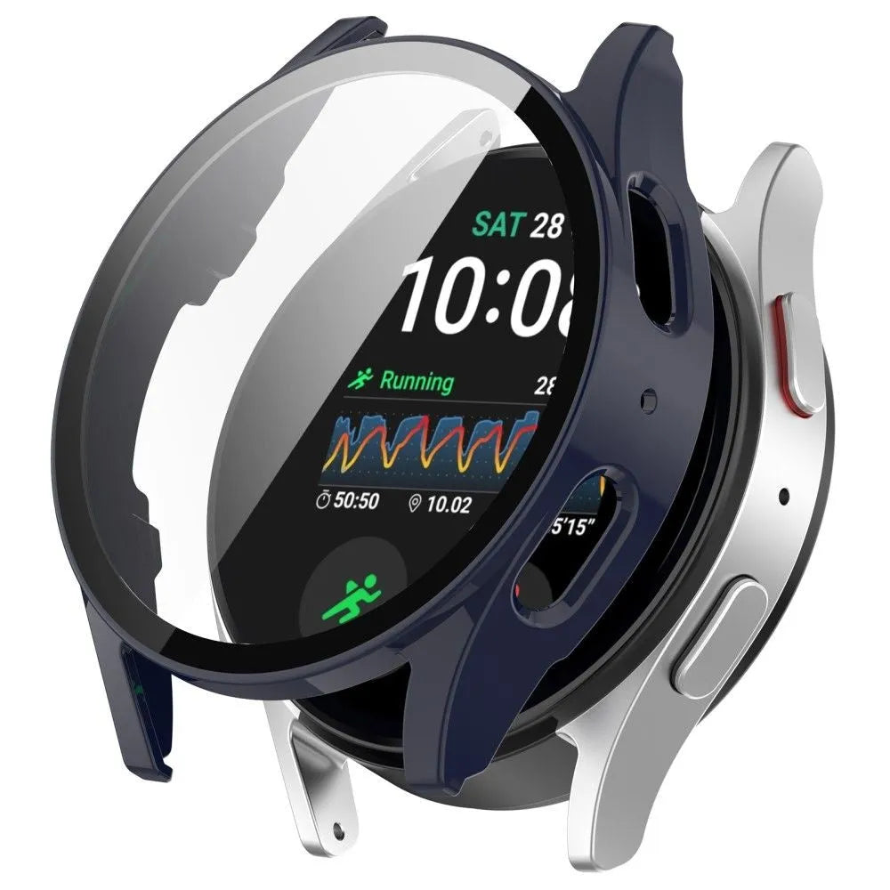 Samsung Galaxy Watch 7 44mm Hartschale mit Glass (Dunkelblau)