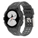 Samsung Galaxy Watch 4 40mm Silicone Strap with Frame (Transparent Black)
