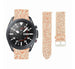 Samsung Galaxy Watch 3 45mm Leder Glitzerarmband (Roségold)