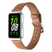 Samsung Galaxy Fit 3 Leather Strap (Brown)