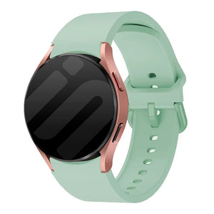 galaxy watch silicone band light green