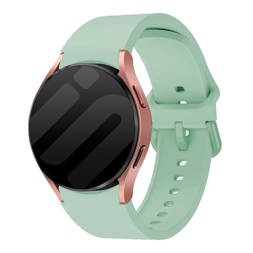galaxy watch silicone band light green