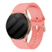 Samsung Galaxy Watch 5 - 40mm Buckled Silicone Strap (Pink)