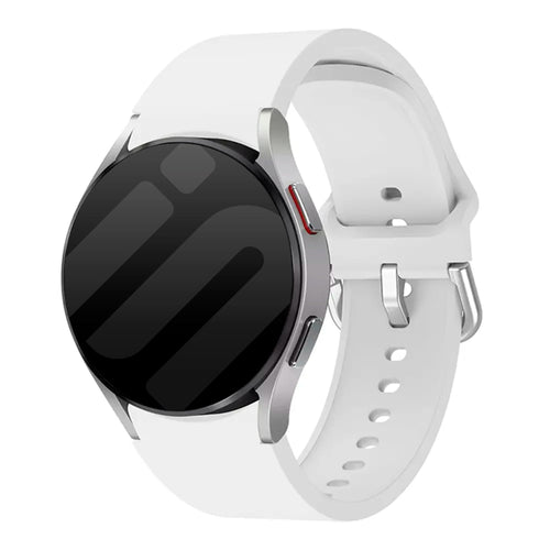 galaxy watch silicone band white