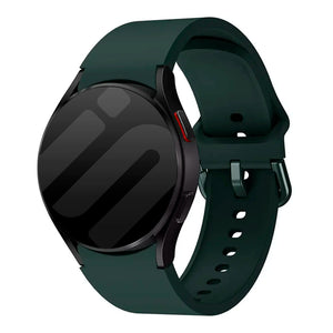 galaxy watch silicone band dark green
