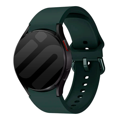 galaxy watch silicone band dark green