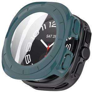 Samsung Galaxy Watch Ultra Hartschale mit Glass (Kieferngrün)