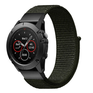 Garmin Descent MK3i - 51mm Nylonarmband (Armeegrün)