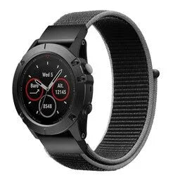 Nylon Strap, on a watch, 3/4 front view