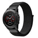 Garmin Fenix 5s / 6s Nylonarmband (Schwarz)