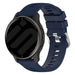 Coros Apex 46mm Silikonarmband (Dunkelblau)